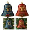 United State 250th Anniversary Bells Ornament Christmas Bells Holiday,Christmas Tree,Decors Patriotic Collector Gift