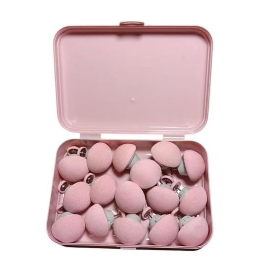 16 Pezzi Fermachiappetti Copripiumino Biadesivi Fermapiumino per Lenzuola con Scatola Portaoggetti Tessuto Morbido Fermapiumini per Piumone Cuscini Tende