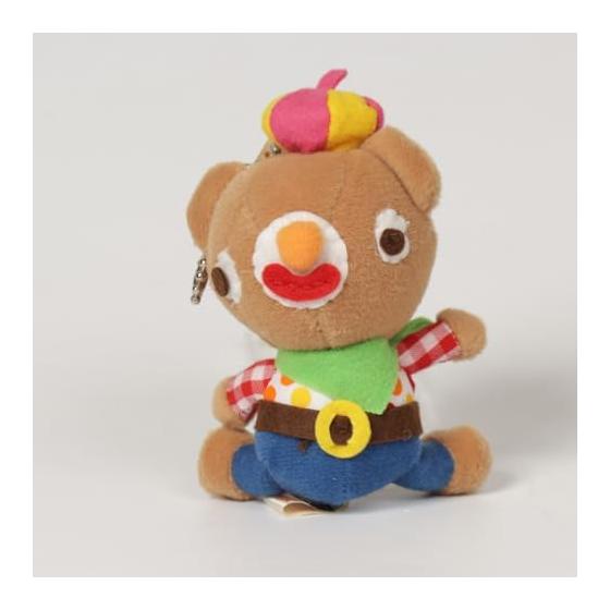 Hechao S Green Scarf Height 12cm Plush Bear Mascot
