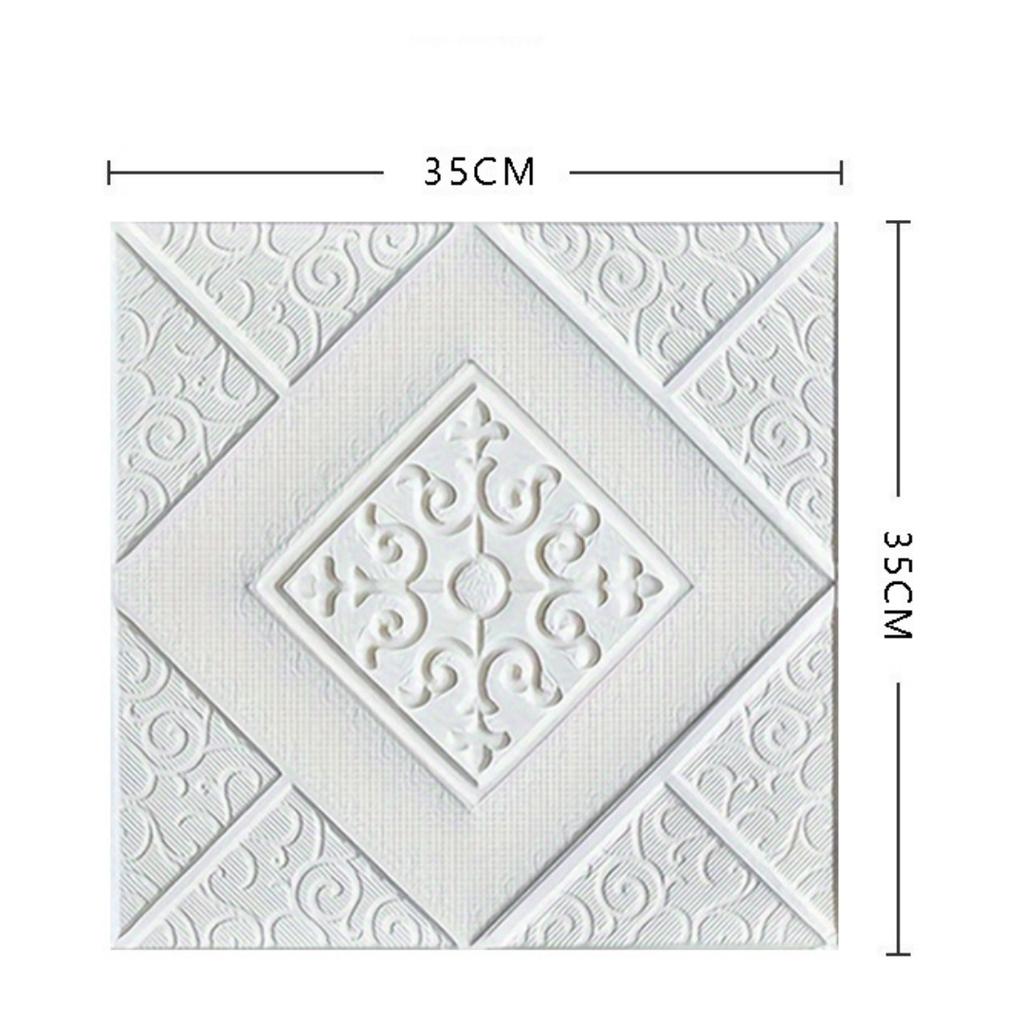 20/10/5/1Pcs 35*35cm Wallpaper Brick 3D Wall Sticker Foam Self Adhesive DIY Living Room Decor Waterproof Paper