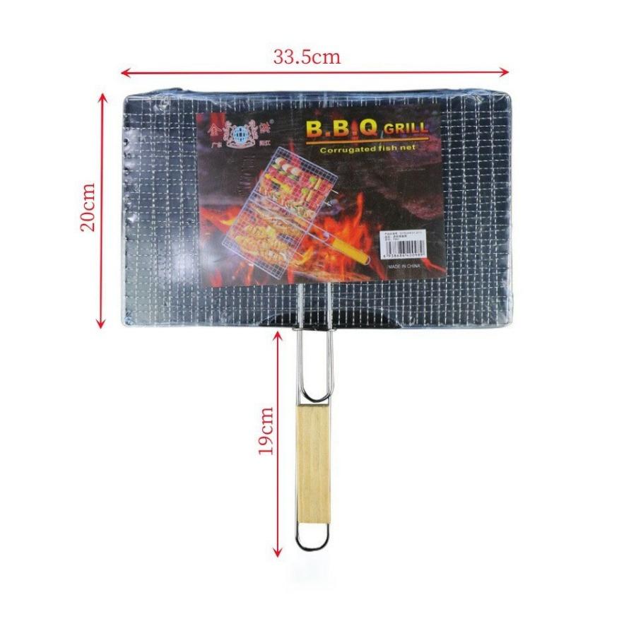 

Stainless steel single grill net large grilled leek and grilled fish commercial grill with mesh grill grating