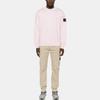 STONE ISLAND Logo Patch Crewneck Sweatshirt Unisex 801563051-V0080