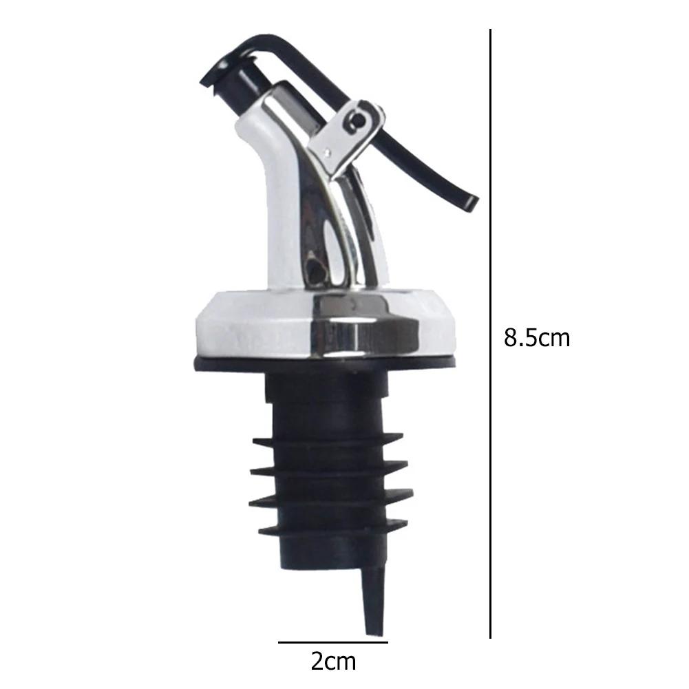 1-5PCS Oil Bottle Stopper Cap Oil Bottle Stopper Lock Plug Seal Leak-proof Nozzle Sprayer Liquor Dispenser Wine Pourer Gadgets