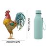 Realistic Chicken Statues, Rooster Animals Stakes,Animals Sculptures Decor,Chicken Ornaments Yard Decor For Backyard Patio,2D Plane