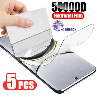 5PCS Screen Protector For OPPO Find X9 X8 X6 X5 X3 Lite Pro X7 Ultra Soft Hydrogel Film For OPPO A79 A53 A33 A32 Not Glass Film