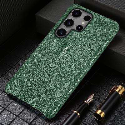 100% originální kožené pouzdro na telefon Stingray pro Samsung Galaxy S 24 S24 S23 S22 S21 Ultra S23 Plus S24Ultra A55 luxusní zadní kryt