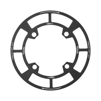 MTB Bike 104BCD 32/34/36/38/40/42T Crank Star Ring Protector Aluminum Crankset Plate Guard Bicycle Single Disc Chainwheel Cover