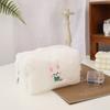 Plush Makeup Bag With Lotso Rabbit Print For Travel And Storage For Women