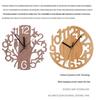 Creative Wooden Bird Wall Clock - Silent Living Room Decoration