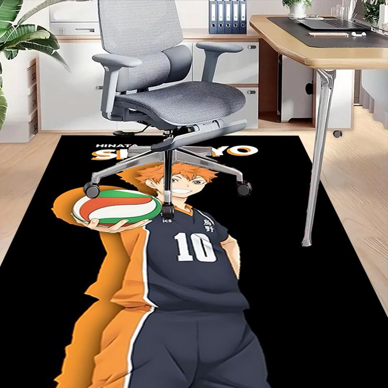 1pc volleyball player Carpet, Office Rug Outdoor Mat Home Decor Area Carpet Festival
