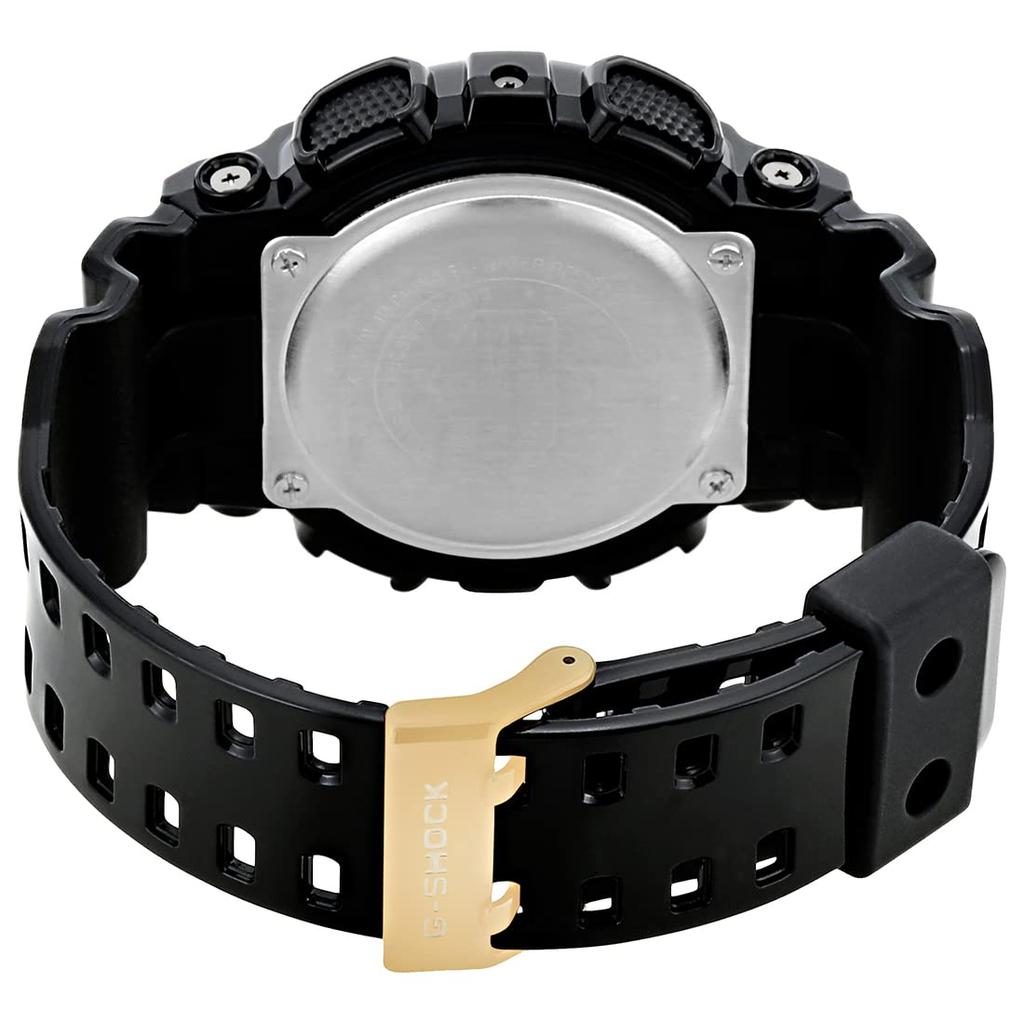 CASIO G-SHOCK Black Gold Series Watch GD-100GB-1DR (same model as GD-100GB-1JF)