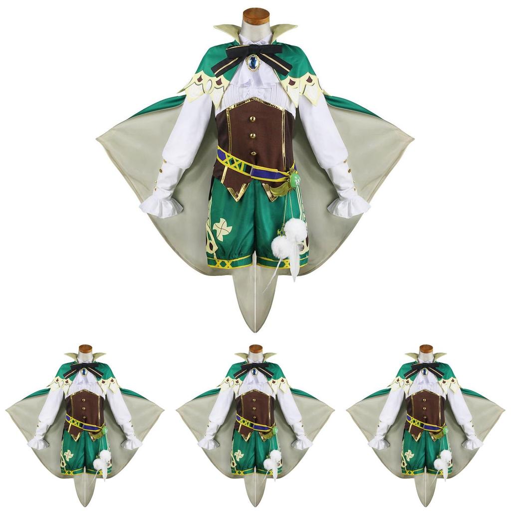 Costum Cosplay Luxos Genshin Impact Venti Pentru Femei Perfect Pentru Petreceri de Halloween