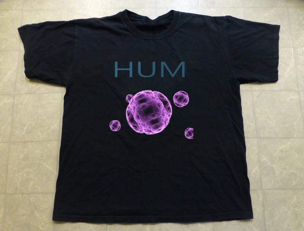 

HOT Hum Band Black Cotton All size S5XL Gift For Fans Tshirt IA184 Unisex T-Shirt XL