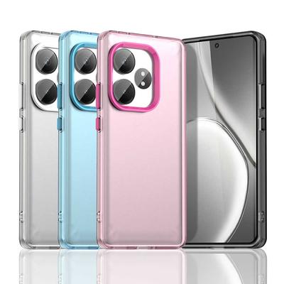 Frosted Case For Realme GT6 Global Cover Realme GT 6 6T Funda Coque Matte Translucent PC TPU Edge Back Phone Bumper Realme GT6