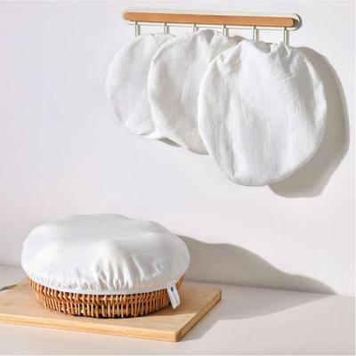 Elastic Cloth Steamed Bun Covers Reusable Food Cloth Covers Bread Fermentation Cover Bread Proofing Cover Kitchen Baking Tools