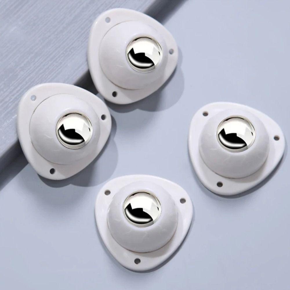 4Pcs/set 360 Swivel Furniture Casters Mini Mute Rolling Pulley New Caster Wheel  For Furniture