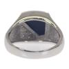 No Brand  #18(JP Size) Ring Black K18 White Gold Mens