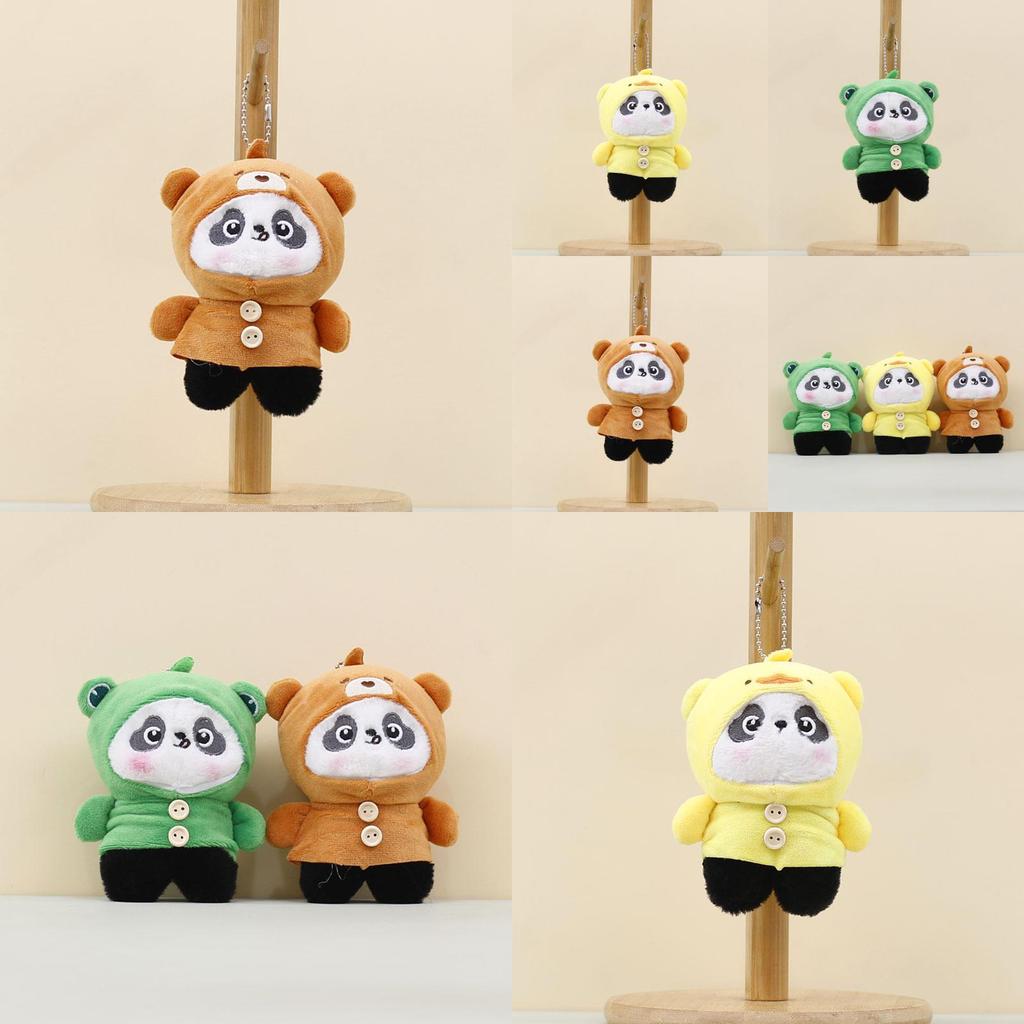 Plush Panda Keychain With Pp Cotton Filling For Kids And Collectors