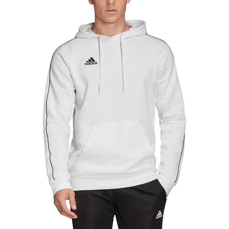 Adidas Fleece Football Pullover Hoodie Men Hoodies White FS1895