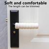 3pcs of Door Handle Bump Protection Covers, Anti-Static, Soft And Comfortable to The Touch, Wall Protection Pads Safety-Enhanced Spiral Door Bumpers