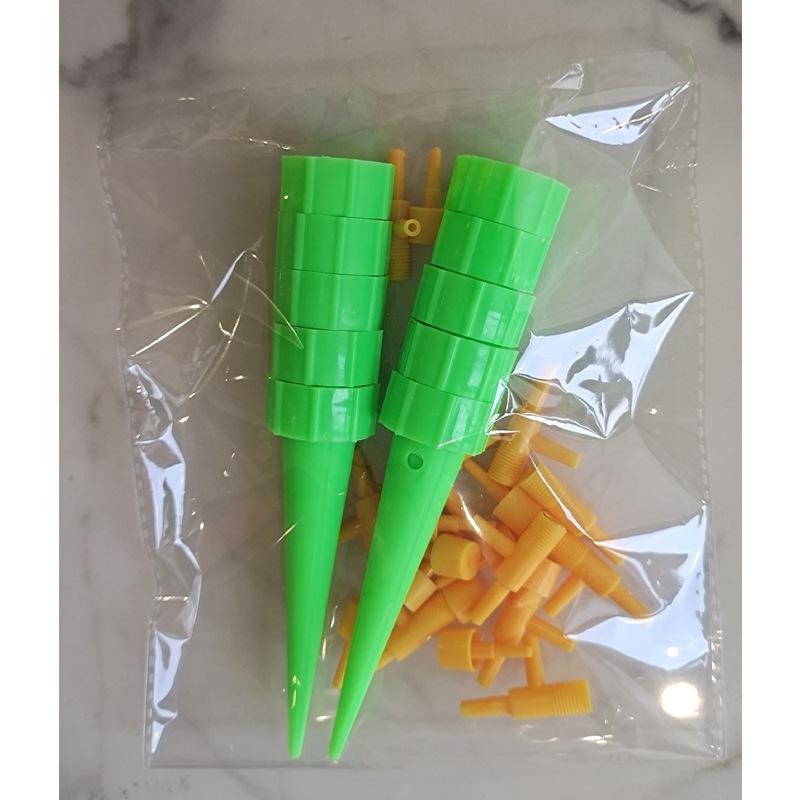 10pcs Adjustable Water Flow Waterer with Switch Valve, Drip Irrigation Lazy Automatic Waterer, Balcony Pottery Dripping God Tool