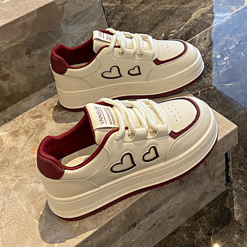 Winter Shoes Women Casual Female Sneakers Clogs Platform Modis All-Match Wedge Basket 2024 Creepers Cute Sports New Small