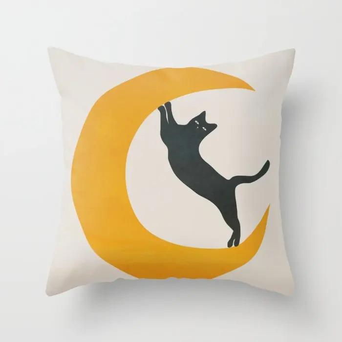 Abstract Painting Decorative Pillowcase Living Room Office Home Pillowcase Car Ornaments