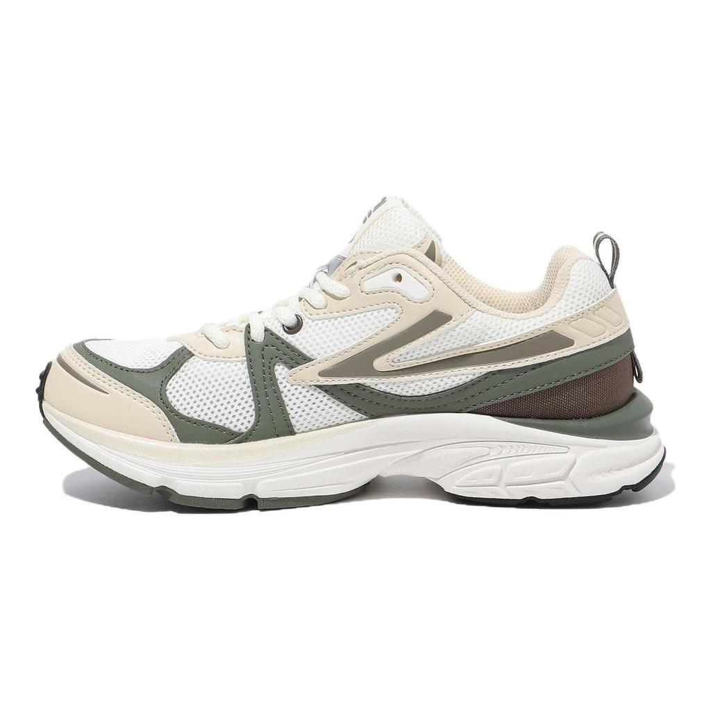 Fila Fronto Comfortable Wear Resistant And Lightweight Low Top Sports Casual Shoes Unisex White Green Korean Style 1RM02570F_920