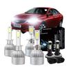LED Scheinwerfer Kombi-Set: H11, H8, H9005, 9006, H4, H7, H13, 9007, 880, 881