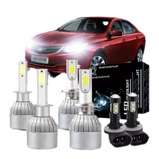 LED Scheinwerfer Kombi-Set: H11, H8, H9005, 9006, H4, H7, H13, 9007, 880, 881