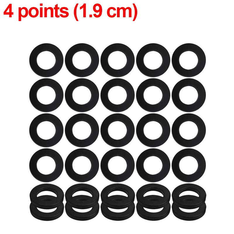

Faucet Rubber Flat Washers Garden Hose Repair Sealing Gaskets O- Ring Assortment Kits Shower Head Tap Plumbing Pipe Fasteners 30PCS
