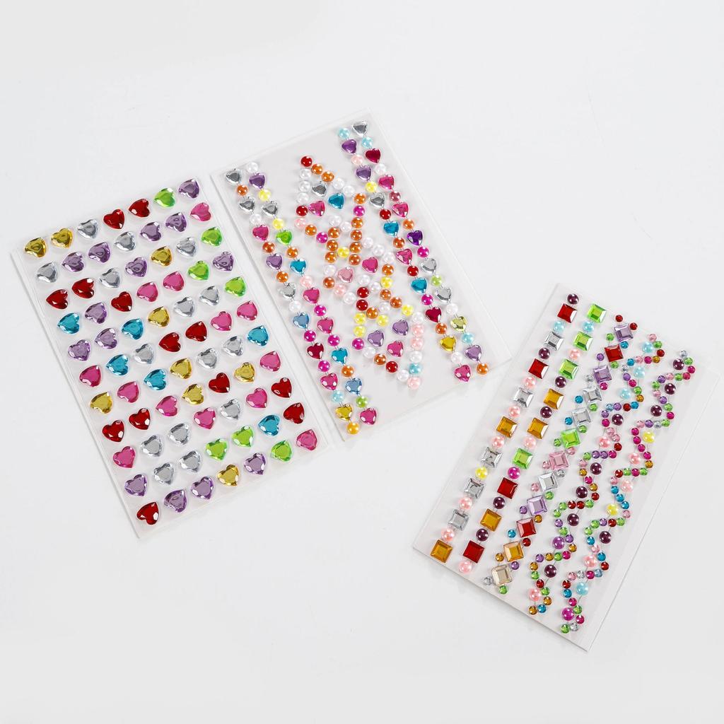 Children's DIY 3D Cartoon Bracelet & Phone Diamond Sticker Set
