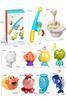 Bath Toy Fishing Game Water Play Toy Gift Fishing Game Pool Magnetic Fishing Set Cute Water Gun Water Wheel Shower Fountain Bath Toy Birthday Present