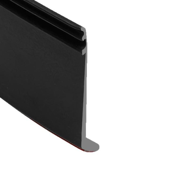 

1PC 1m/2m Sliding Window Water Blocking Bar Aluminum Alloy Door Gates Home Garden Hardware Water Rain Deflector Sealing Strips 0.5m чорний
