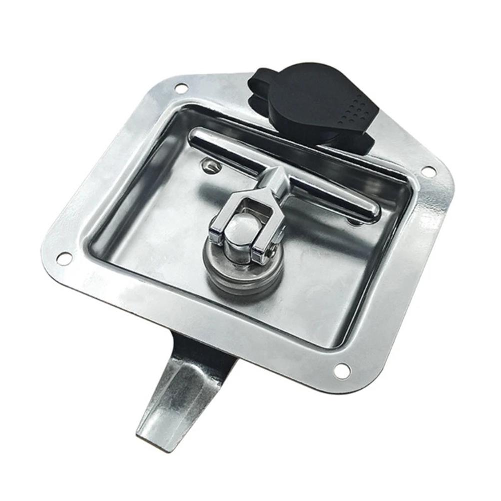 Compact Handle Lock Stainless Steel Lock High-grade Material Portable Design Robust Locking Solution User Convenience
