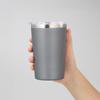 350ml Tumbler with Lid | Clear Lid, Copper Plated, Stainless Steel, Thermos, Copper Plated Construction, Keeps Water Hot and Cold, Gift, Plain, Zalatt