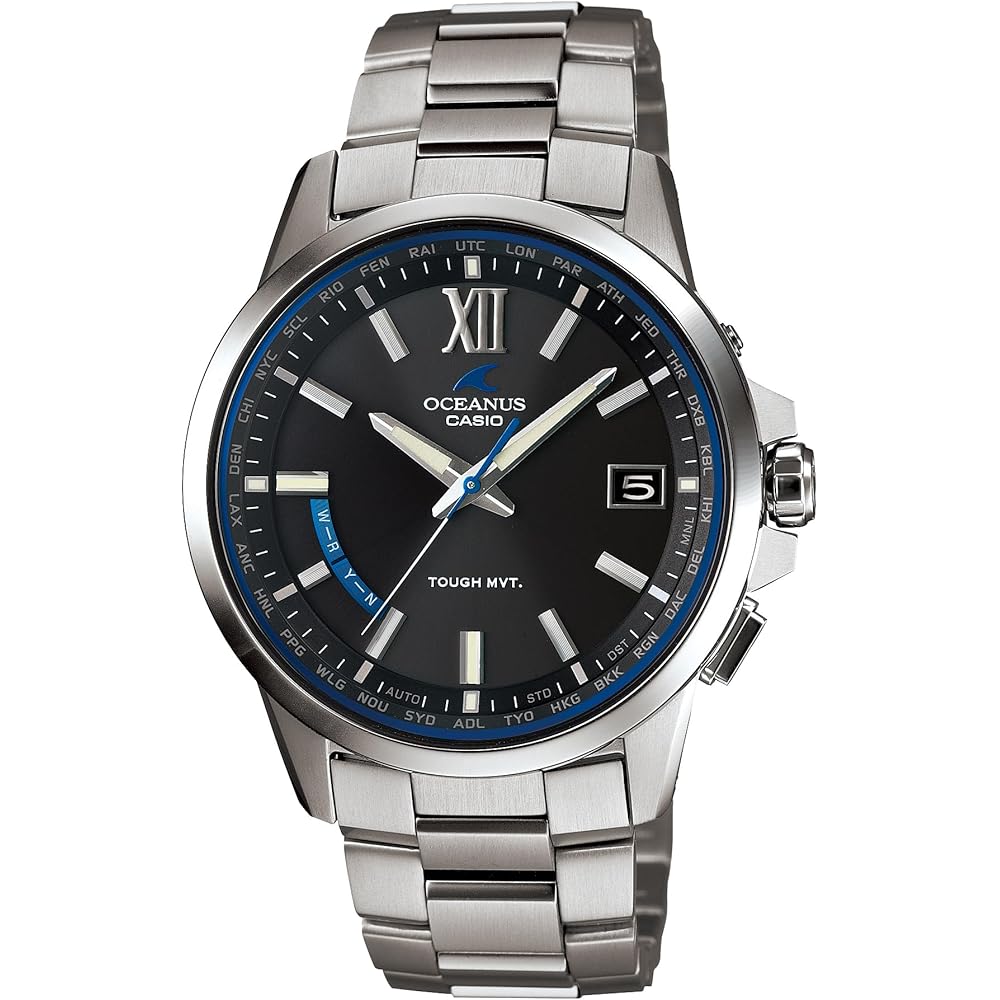 Casio Oceanus OCW-T150-1AJF Solar Radio-Controlled Watch Silver Stainless Steel