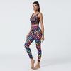 New Printed Yoga Leggings for Women High-Stretch, Snug-Fit Brushed-Back Leggings Sports and Fitness Trousers
