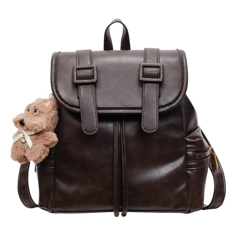 

Ретро Модный Тренд, Маленький Рюкзак Большой Вместимости, Стильный, Универсальный и Простой для Женщин, Рюкзак для Выхода и Игр