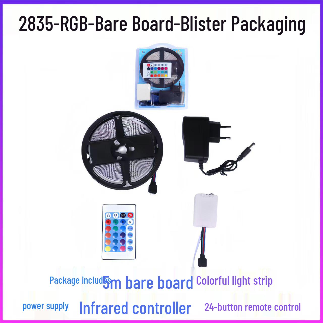 

Graffiti WiFi Smart RGB Light Strip 5050 - APP-Controlled Music Rhythm Atmosphere Background Light 12V-RGB-EU Standard