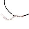 Metal Chain Black Wax Cord Necklace Chains Bulk With Lobster Clasp For Pendants