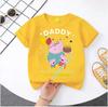 Peppa Pig 2025-26 Summer Cartoon Graphic 100% Cotton Print Hasbro Brand Children and Unisex T-shirt Breathable Casual Loose Y2k.