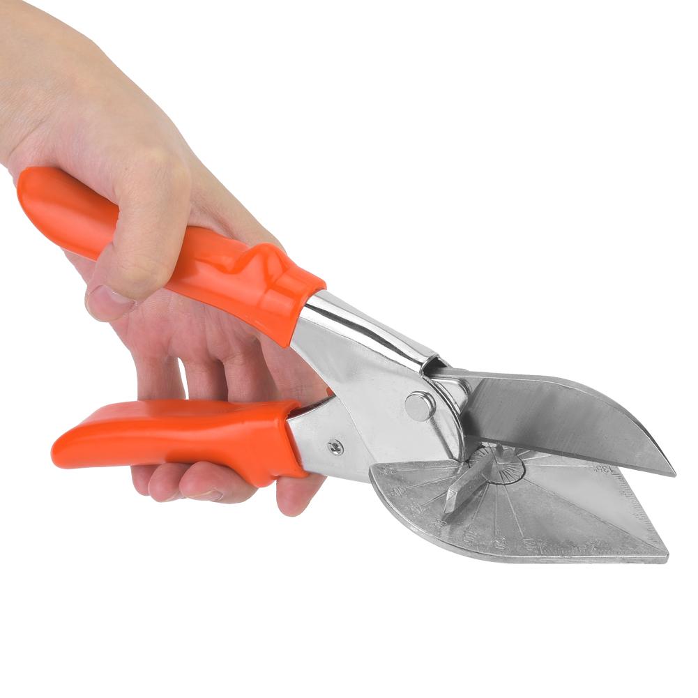 Multi Angle Trunking Scissors   Tube Trim Cutter 45-135 degrees  with Heavy Duty Replaceable Blade Hand Tools for Cutting Soft Wood, Plastic