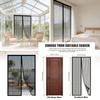 Indoor and Outdoor Magnetic Door Curtains, Magnetic Anti-mosquito Door Curtains, Mesh Insect-proof and Insect-proof Isolation