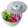 CB Japan Electric Cordless Salad Spinner, Vegetable Drainer, 4.75L Large Capacity, Cordless Type, USB Rechargeable, Cordless Salad Spinner, Atomico