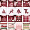 Christmas Pillow Cover Nordic Plaid Super Soft Cushion Cover Sofa Pillow Cover New Home Products