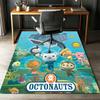 Octonauts Printed Carpet Rug for Office Chair Living Room Bedroom Kitchen Room Decor Gifts