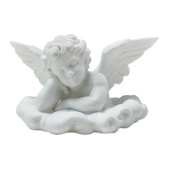 Little Angel Statue Figurine Desktop Ornament 3D Printed Matte