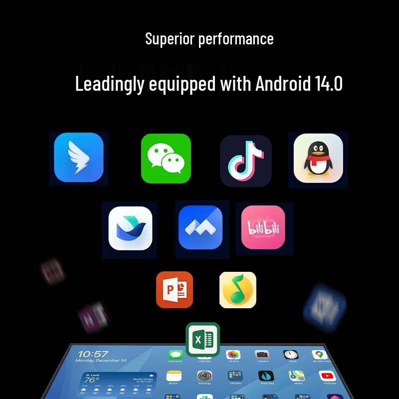 Lenovo E65DPH0 65-inch 4K Interactive Display with Mobile Stand (CN version)