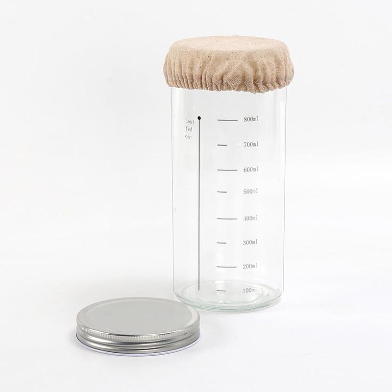 Sealed Glass Jar Tank Cloth Cover Fermentation Culture Dish Baking Bread Cap Cloth Supplies